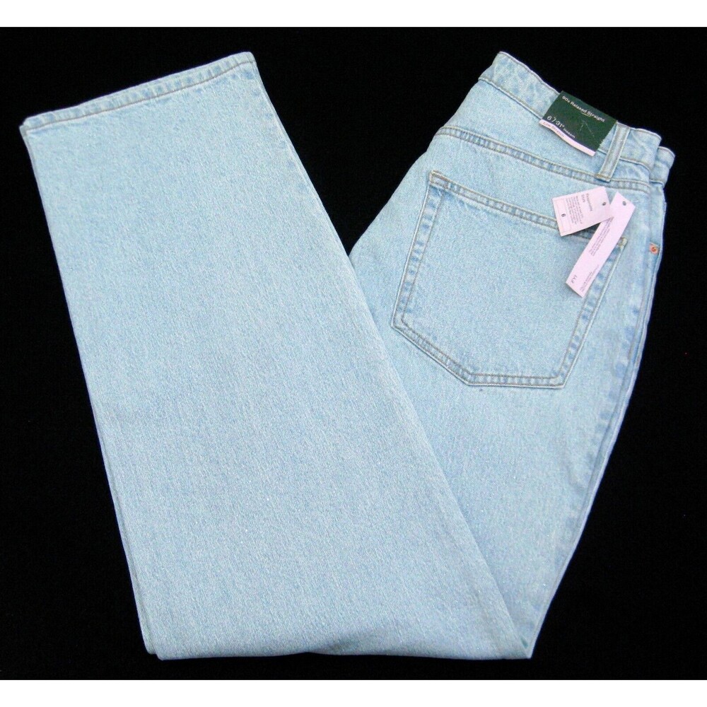 New WILD FABLE Women's (Size 6) Light Blue Jeans Denim Pants 5 Pockets Straight